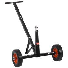 Carrello Rimorchio - DUOKU - QYC600 - Capacità 272 kg - Altezza Regolabile 42-56 cm - Sfera 47,3 mm