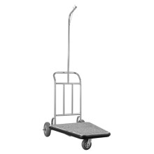 Carro de Equipajes - DUOKU - Modelo X-127 - Capacidad 272 kg - Acero Inoxidable - 3 Ruedas de Caucho