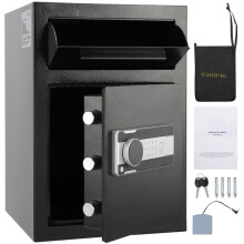 Coffre-fort - DUOKU - SS-515 - Serrure à Code Électronique - Alarme Vibrante - 2,5 Cubes