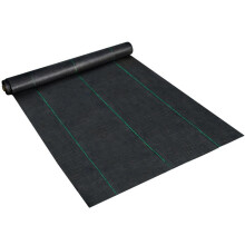 Tissu Anti-mauvaises Herbes - DUOKU - 6,5 pi x 300 pi - Très Résistant - Haute Perméabilité - Polypropylène