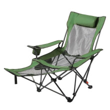Chaise de Camping Pliante-Duoku - YL-15005-3 - Réglable 4 Positions - Repose-Pieds Inclus - 100 kg