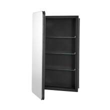 Apotheek Kast - DUOKU - ML16,527,5-1 - 16,5 x 27,5 inch - HD Spiegel - Gelaagde Glazen Planken