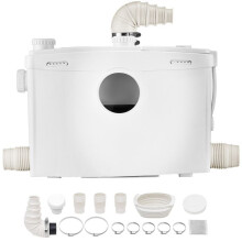 Macchina da macinazione sanitaria - DUOKU - FLO1200 - 1200 W - 4 ingressi d'acqua - Portata 180 L/min