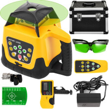 Nível Laser Rotativo - DUOKU - Modelo Duoku - Feixe Verde - Alcance 500 m - Precisão 1 mm