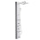 Douchekolom - DUOKU - 7002FL - Regeneffect Handdouche - Geborsteld RVS - Hoge Druk 1