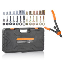 Hulpmiddel voor popnagelmoeren - Duoku - 16 in - 13 mandrels - Q235