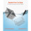 Friteuse Double - DUOKU - 12L - 5000W - Acier Inoxydable - Température Réglable 6