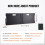 Planche de Rebond - DUOKU - 45"X13" - Portable - 2 Angles Réglables - HDPE 2