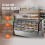 Koelkast Vitrine - DUOKU - GN-2000R2 - 32 Cu.Ft. - 4 Planken - RVS 4