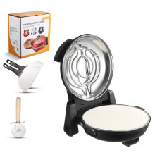 Pizzaoven - DUOKU - Model QL36WT - 1200 W - 5 Temperatuurinstellingen - Cordierietsteen