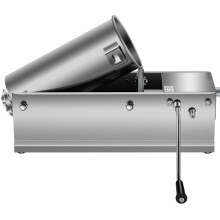 Spingitore per Salsicce Manuale-Duoku-5 L-Riempitore per Carne Orizzontale-Design a Doppia Velocità-Acqua Inossidabile 304