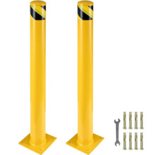 Poteau de Sécurité - DUOKU - BP-36-5.5 - Acier Q235 - Jaune - 91 cm de Hauteur