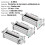 Pastamaker - DUOKU - ZA-NTK16 - Set van 3 - Roestvrij staal - Compatibel met KitchenAid mixer 2