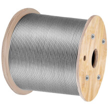 Cavo - DUOKU - 316 - 1/8" 1x19 - Lunghezza 500 piedi - Resistenza 950 kg