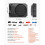 Caixa de Graves - DUOKU - YL-813 - 8 polegadas - 800W - Amplificado - Com fio 2