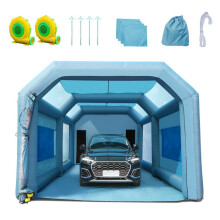 Barraca de Camping - DUOKU - 8,5 x 4,8 x 3,3 m - 8 lugares - Automática - Azul