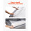 Conjunto de 2 Protetores de Cama Infláveis-Duoku-52 Polegadas-para Bebês-Barreira de Segurança-com Aba de Segurança 5