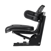 Sedia per Carrello Elevatore - DUOKU - TY-B25 - Regolabile - Schienale 3 posizioni - Nero