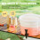 Distributore di Bevande - DUOKU - 3 Galloni - Set di 2 - Plastica - Rubinetto e Coperchio 5