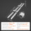 Guide lineari - DUOKU - SBR20-C 1200L - 1200 mm - 4 blocchi SBR20UU - Ø20 mm 2