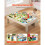 Table d'activités - DUOKU - AC7559 - 120 pièces - Bois - Rangement pliable 4