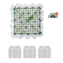 Panel de Pared 3D con Flores-Duoku-Fondo Floral Artificial-Diseño Sin Costuras e Instalación Fácil para Decoración de Bodas