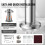 Rambarde per Marce Esterne - DUOKU - Kit di Parapetto - Inox - 120 cm - Argento 5