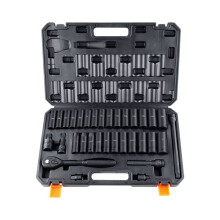 Schlagschrauber-Satz-Duoku-1/2" 33 Teile-SAE und metrisch 10-24 mm-6 Punkte aus legiertem Stahl Cr-V-für Auto-Reparaturen