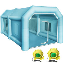 Tenda Inflável - DUOKU - Tenda Personalizada - Tecido Oxford 210D - 2 Ventiladores - 4 x 2,5 x 2,2 m