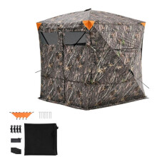 Jachtluifel - DUOKU - ZH707079-270TS - Camouflage Tent - 4-5 Personen - Waterdicht 150D
