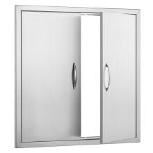 Porte d'accès - DUOKU - B003S - 790 x 790 mm - Acier Inoxydable - Poids 6,7 kg