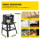 Raboteuse - DUOKU - M1B-LS-3301 - 2000 W - 8000 tr/min - Pliable avec Support en Fer 2
