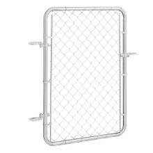 Portão de Jardim - DUOKU - 81x117 cm - Aço Galvanizado Antirust - Instalação Simples - Batente