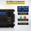 Convertisseur Auto - DUOKU - GYM-2000W - 2000 W - 12 V à 120 V - Écran LCD - Télécommande 5