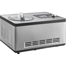 Sorveteira Automática - DUOKU - ICE2032-GS - 2 Litros - Compressores Integrados - Aço Inoxidável