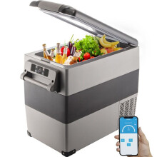 Réfrigérateur de Voiture 49,5L - Duoku - Glacière Électrique Voiture 60W - Maison/ Camping