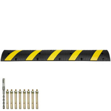 Rampa de Protección de Cable - DUOKU - RS1830A-2 - 2 Canales - Capacidad 10 000 kg - Negro y Amarillo