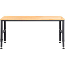 Mesa -Duoku- Altura Ajustável- 61"L x 20"W- Mesa de Trabalho com Tomada de Corrente