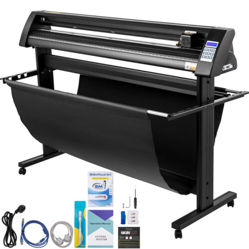 Cortadora de Vinil - DUOKU - Plotter KH-1350A - Tela LED - Compatível com SignCut - 1260 mm máx.