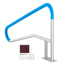 Escada de Piscina - DUOKU - B-5436 - Aço Inoxidável - 54 x 36 polegadas - Antiferrugem e Antiderrapante