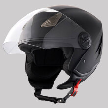 Casco Moto 3/4-Duoku-ABS e Alta Densità-Lente Intercambiabile-Casco da Motocross Confortevole
