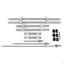 Conjunto de Rieles Lineales-Duoku-SBR20-3 Tuerca de Bola RM1605-Supporte de Riel Lineal con Soportes BK/BF12