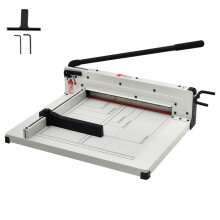 Papier-Schneider-Duoku-17"-Industrie-Gullotine für A3-Papier-400 Blatt Kapazität-Robuste Stahlkonstruktion