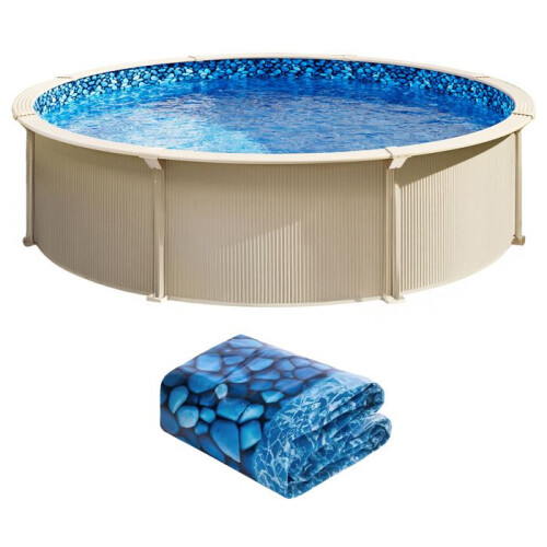 Revestimento de Piscina - DUOKU - 21 Pés - Vinil Padrão - Redonda - 48 a 54 Polegadas