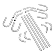 Kit de Escape de 16 Piezas-Duoku-Acero Galvanizado Universal para Sistemas de Escape de Automóviles Personalizados