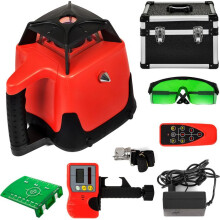Nível Laser - DUOKU - Auto Rotativo - Ferramenta de Nivelamento Automático - Precisão 1 mm - Alcance 500 m