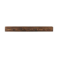 Schoorsteen - DUOKU - 213,4 x 20,3 x 15,2 cm - Natuurlijk Hout - Capaciteit 22,7 kg - Natuurlijk Bruin