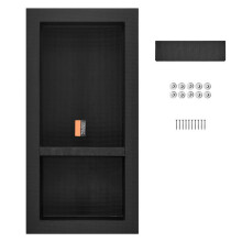 Nicho de Ducha - DUOKU - Modelo XPSNICHE1632 - 40,64 x 81,28 cm - Doble Estantería - Plástico XPS