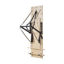 Aparelho de Pilates Reformer de Parede-Duoku-Prancha com Molas de Pilates em Madeira de Bordo-Equipamento de Exercício-com Molas