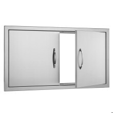 Puerta de acceso - DUOKU - B006S - Acero Inoxidable - 863 x 482 mm - Peso 5 kg